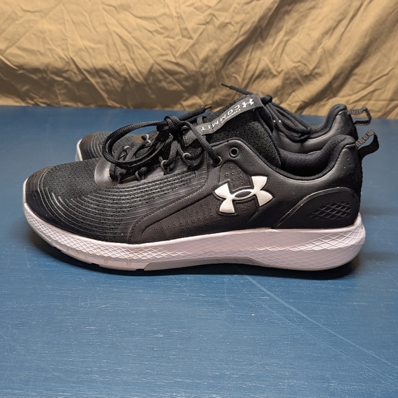 Mens Sz 15 Under Armour Charged Commit Training Running Shoes - Picture 1 of 7